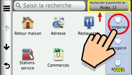 GPS consulter ces PoiS