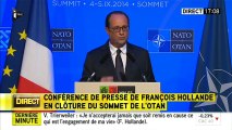 François Hollande exclut de démissionner
