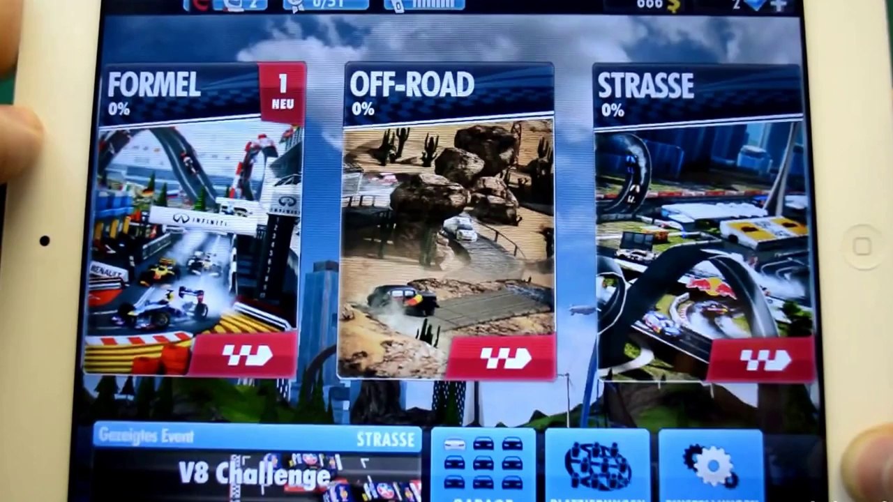 Red Bull Racers App Test