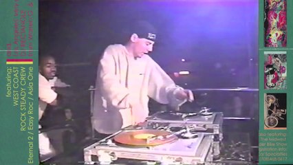 DJ Asiatic @ The 1995 B-Boy Convention Elements part 1 of 4 w/ Dj Rectangle