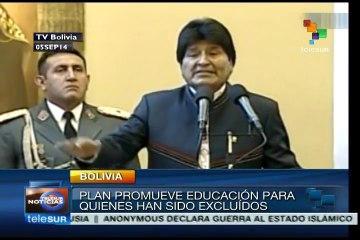 Da Bolivia a medios colectivos importancia para la educación