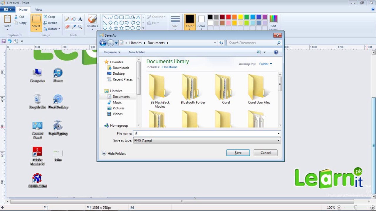 Fake Desktop Prank windows7 in Urdu - Learnit.pk