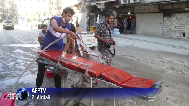 Syrie: raids sur une station de taxis à Alep, au moins 10 morts
