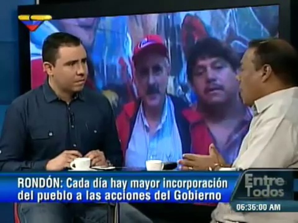 (Vídeo) Entre Todos con Luis Guillermo García del 05.09.2014 (3/7)