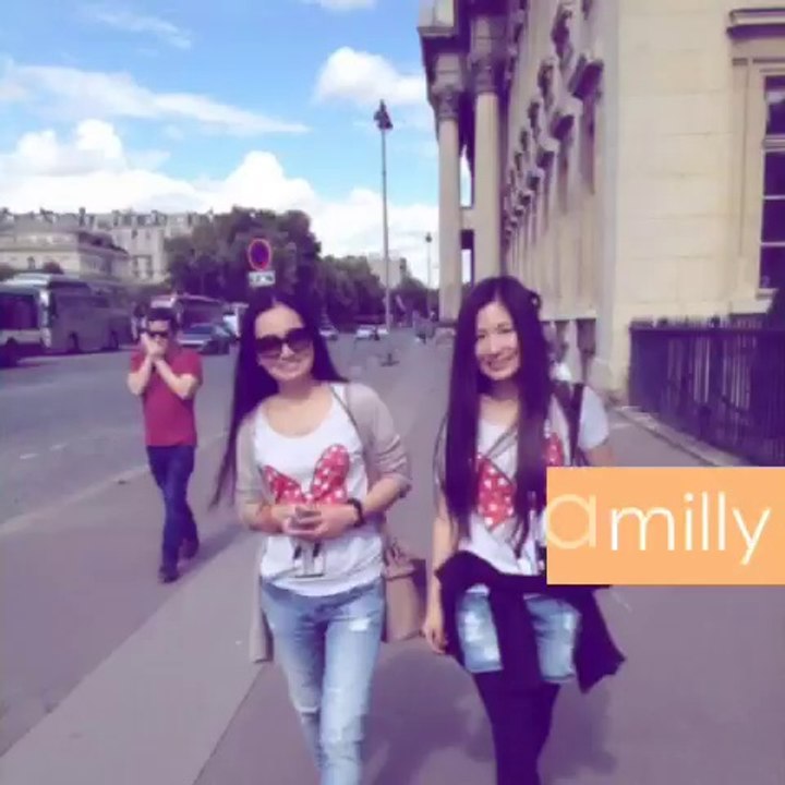 # with Family # In Paris