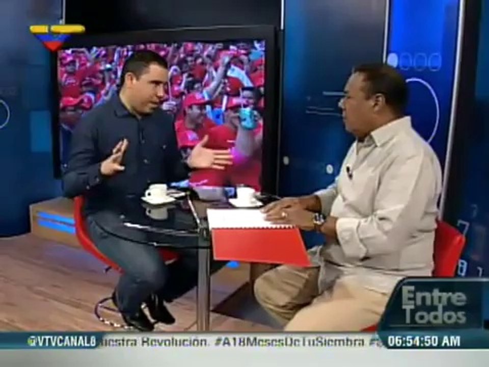 (Vídeo) Entre Todos con Luis Guillermo García del 05.09.2014 (4/7)