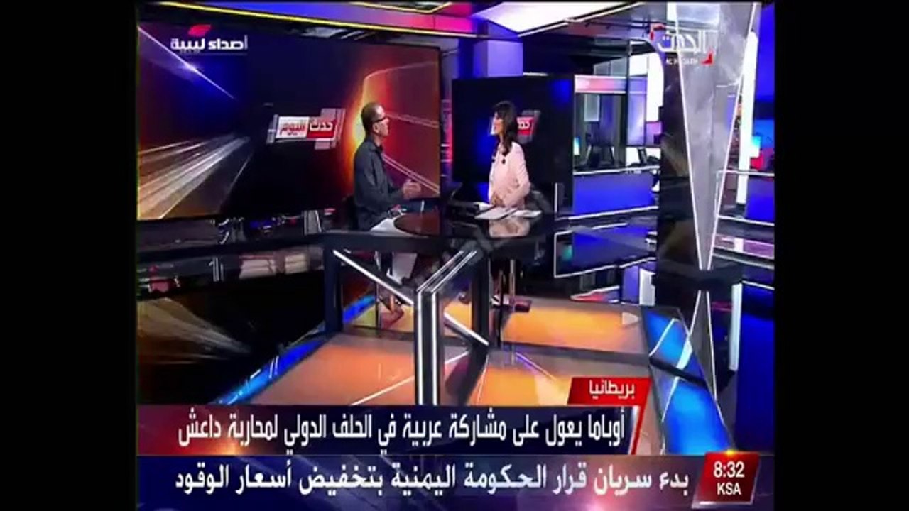 لقاء نعمان بن عثمان علي قناة العربية الحدث