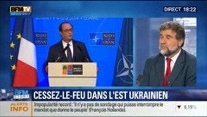 BFM Story: Sommet de l'Otan: vers un cessez-le-feu durable dans l'Est de l'Ukraine ? - 05/09