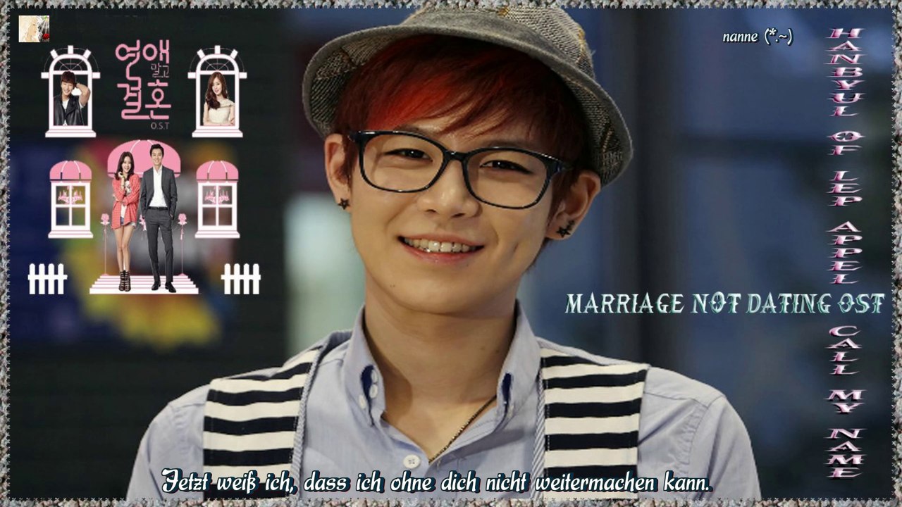 Hanbyul of Lep Appel - Call My Name k-pop [german sub]