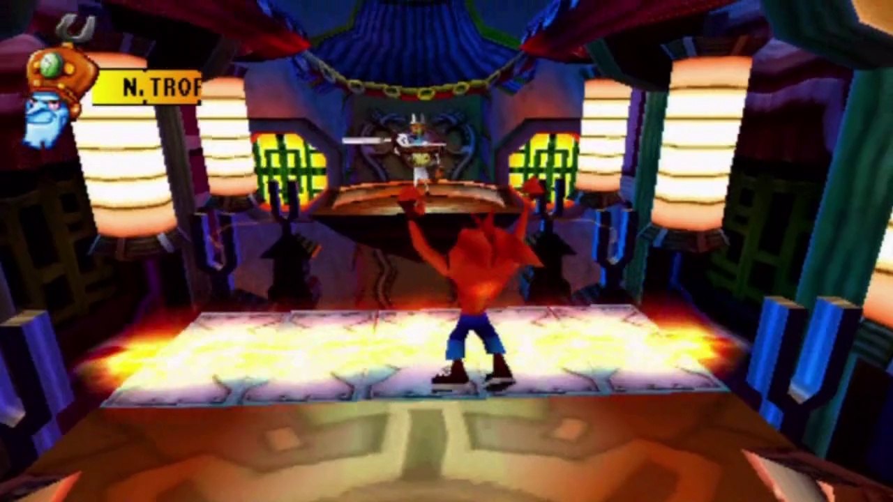 Crash Bandicoot 3 : Warped - BOSS : N. Tropy