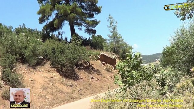 Sinan Değirmenleri Yol Güzergahı Endemik Yapı Antalya