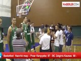 Basketbol: Hazırlık maçı - Pınar Karşıyaka: 87 - BC Zalgiris Kaunas: 80