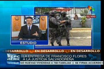 El Salvador: decretan arresto domiciliario a expdte. Flores