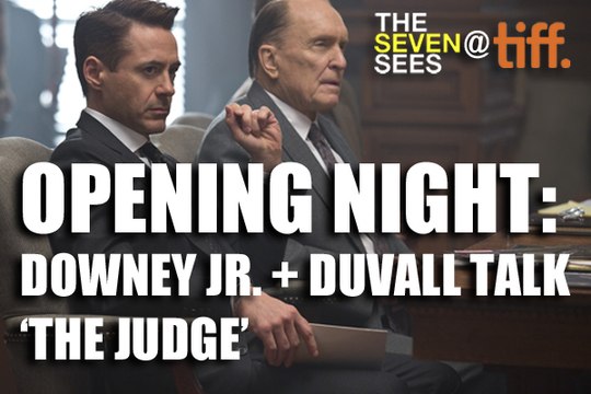 TIFF 2014: Robert Downey Jr, Robert Duvall 'Judge' Opening Night
