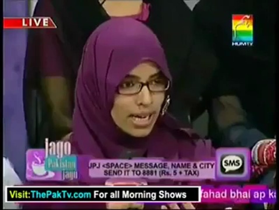 Pakistani Girl About Election