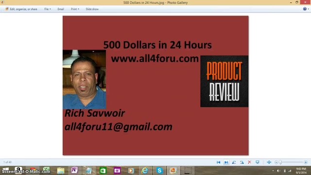 500 Dollars In 24 Dollars Review