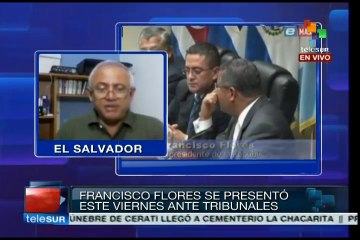 El Salvador: querellantes rechazan arresto domiciliario a Flores