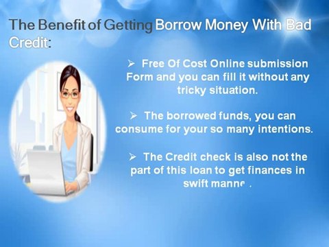 Bad Credit Payday Loans- Cash Aid In No Time To Resolve Financial Imperfection