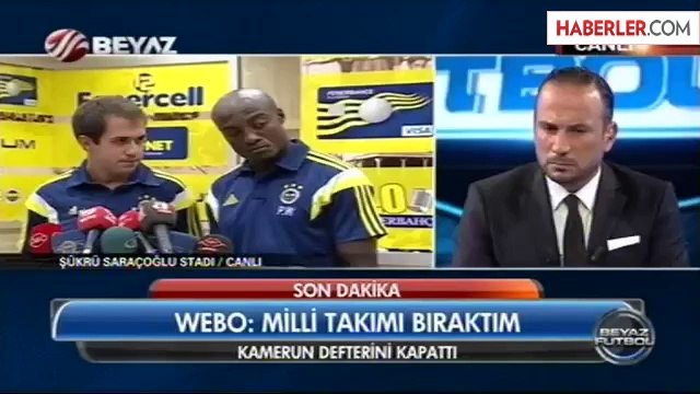 Webo, Kamerun Milli Takımı'nı Eto'o Yüzünden Bırakmış