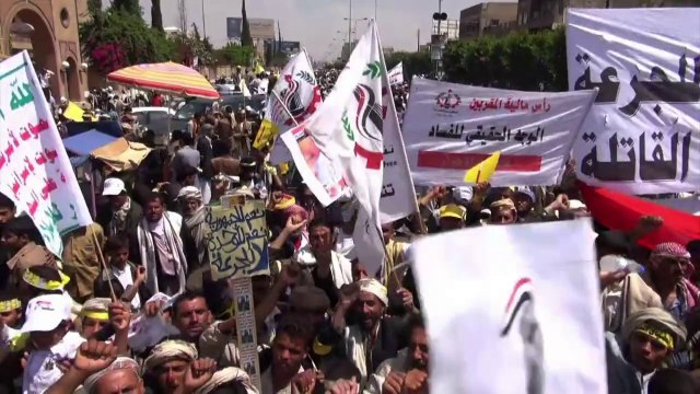 Yémen: les rebelles chiites manifestent à Sanaa