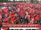 Ahmet Davutoğlu 2015 seçimleri için ilk adımı Konya'da attı