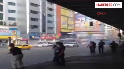 Mecidiyeköy'de Polis Müdahalesi