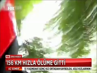 156 KM. Hızla gelen ölüm ve Motosikletli gencin mucize kurtuluşu