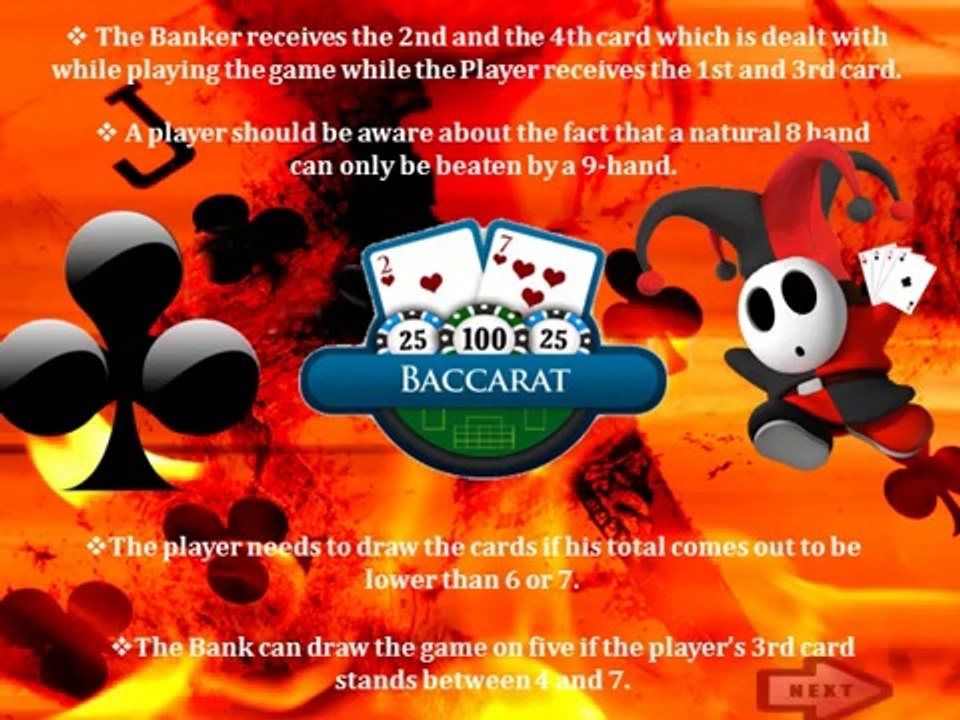 Online Baccarat | Baccarat Playing Tips and Tricks | Bonus Brother