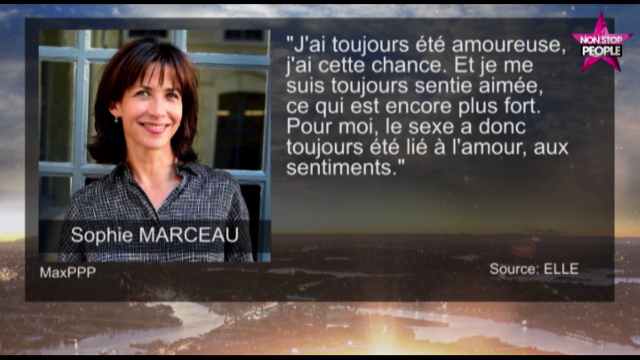 Sophie Marceau : "Le sexe a toujours été lié à l’amour"