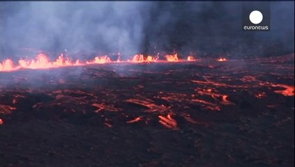 Nouvelle éruption du volcan islandais