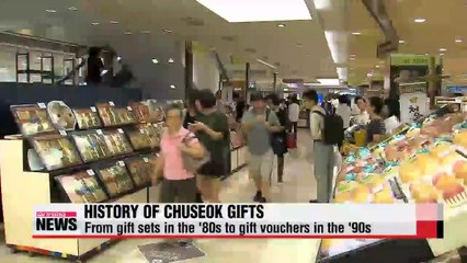 History of Chuseok gifts