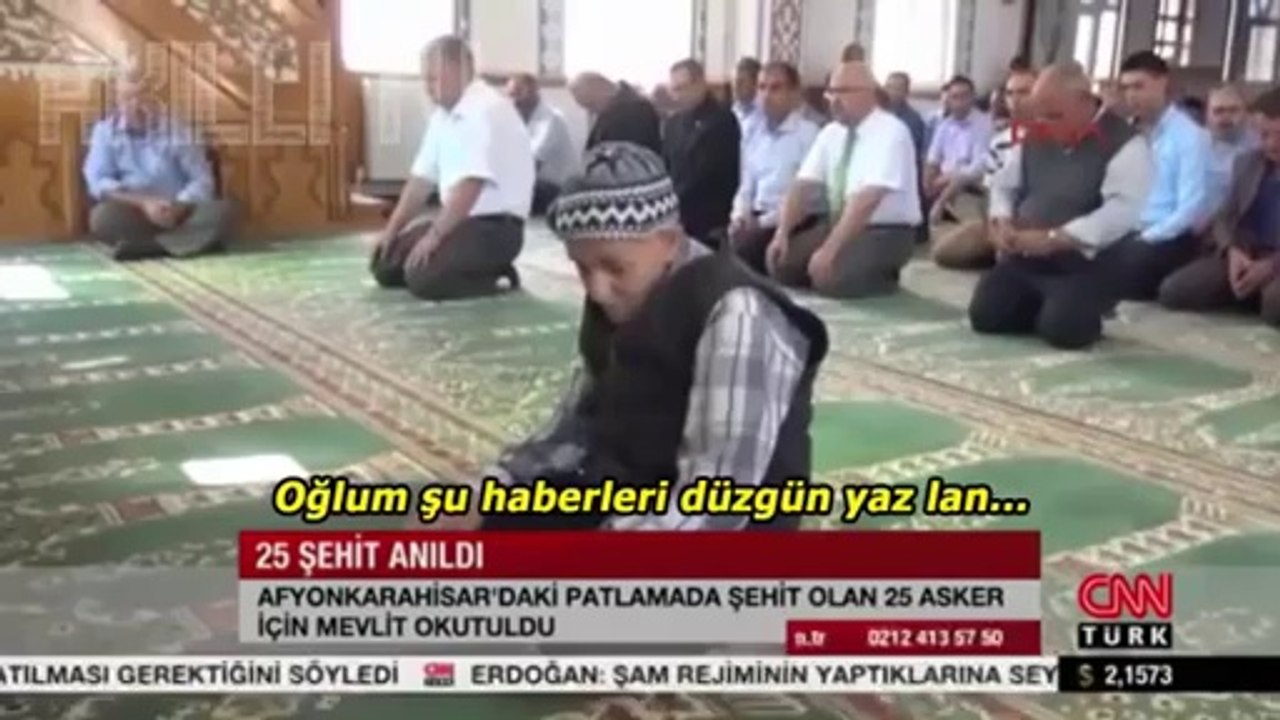 Oğlum Şu Haberi Düzgün Yaz Lan | CNN Türk - Dailymotion Video