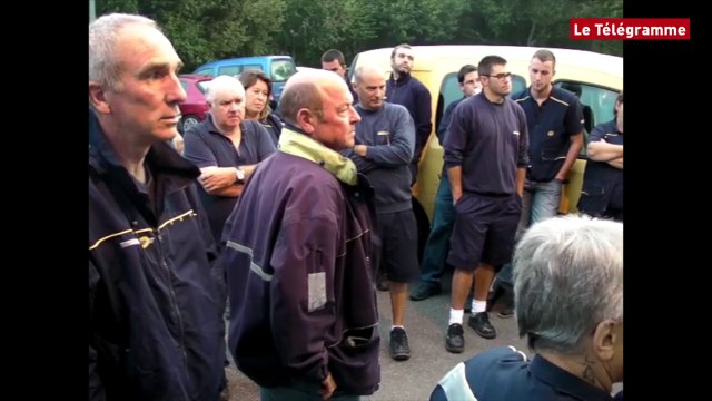 Pont-l'Abbé. Les facteurs ont débrayé ce samedi matin