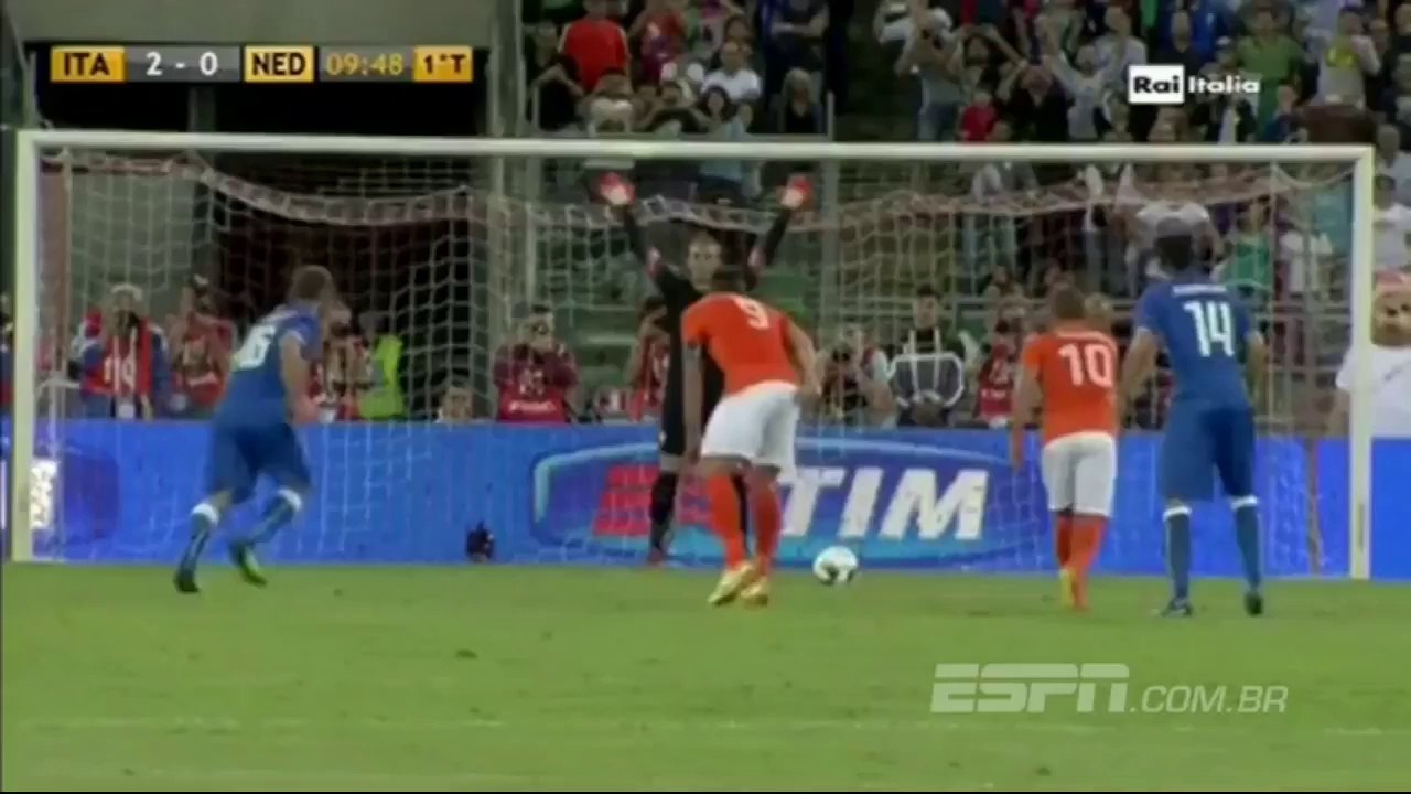 Italy 2 - 0 Netherlands [Friendly]