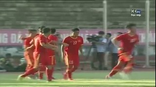 Việt Nam 1 0 Hong Kong 692014   Hải Anh ghi bàn thắng mở tỉ số cho ĐTVN