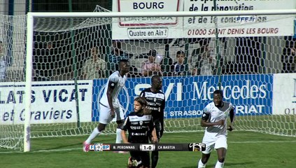 FC Bourg Péronnas 1-0 Bastia CA (05/09/14)