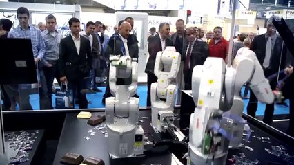 Robotics Irb And Integrated Vision At Automatica