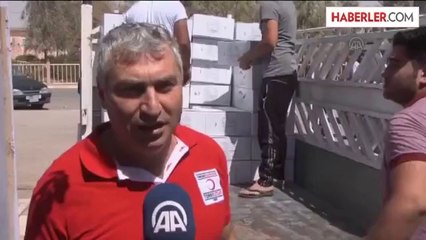 Türk Kızılayı'ndan Kerkük'e yardım