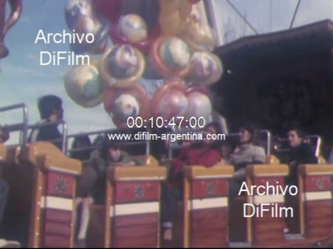 Parque de diversiones en la localidad de Villa Dominico 1980