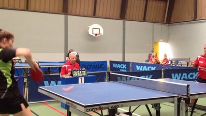 Les joueuses de ping-pong en Masters