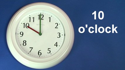 Learn to read a Clock  Learning to tell time