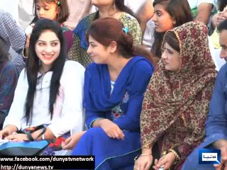 Dunya News - Wahga Border echoes with slogans of Allah-o-Akbar on Defence Day