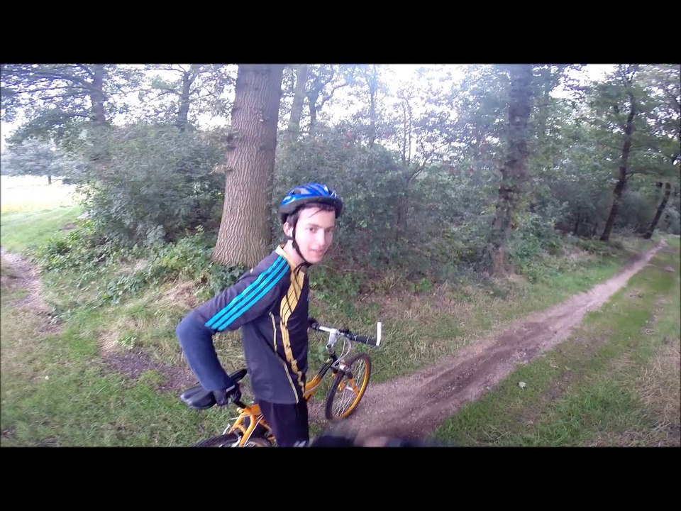 GoPro mountain biking