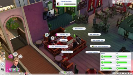 " Flirting Time " The Sims 4 Walkthrough Playthrough