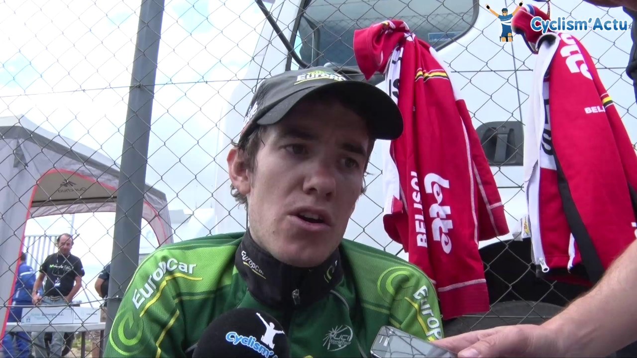 La Vuelta 2014 - Etape 14 - Romain Sicard à l'arrivée