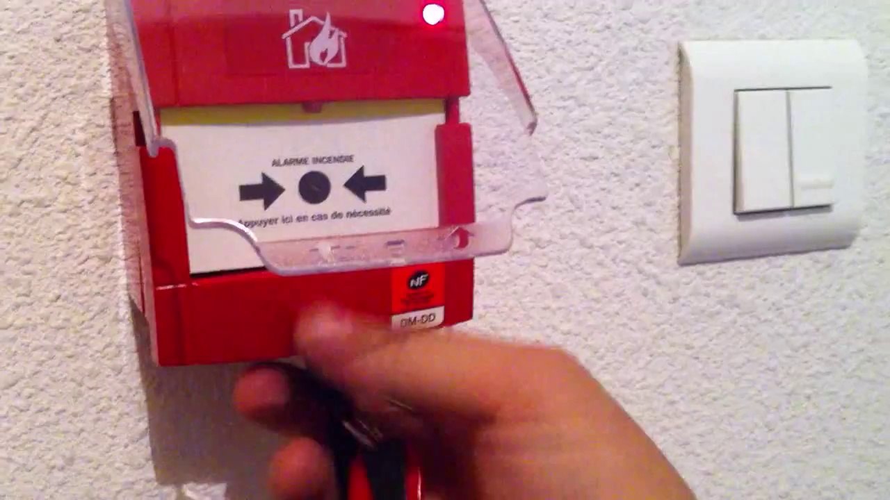 Déclencheur Manuel D'ouverture Déclencheur Manuel Simple Contact - Sécurité Alarme - Installation Facile - Vert Déclencheur Manuel Pour Porte Automatique