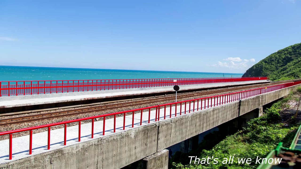 Cycling around Taiwan.