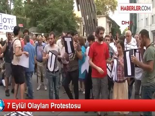 7 Eylül Olayları Protestosu
