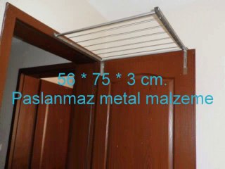 Alsu Katlanır Çamaşırlık Kapı Üstü 🧺