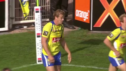 Clermont-Racing: Essai 1 Aurélien Rougerie (CLE) - J4 - Saison 2014/2015